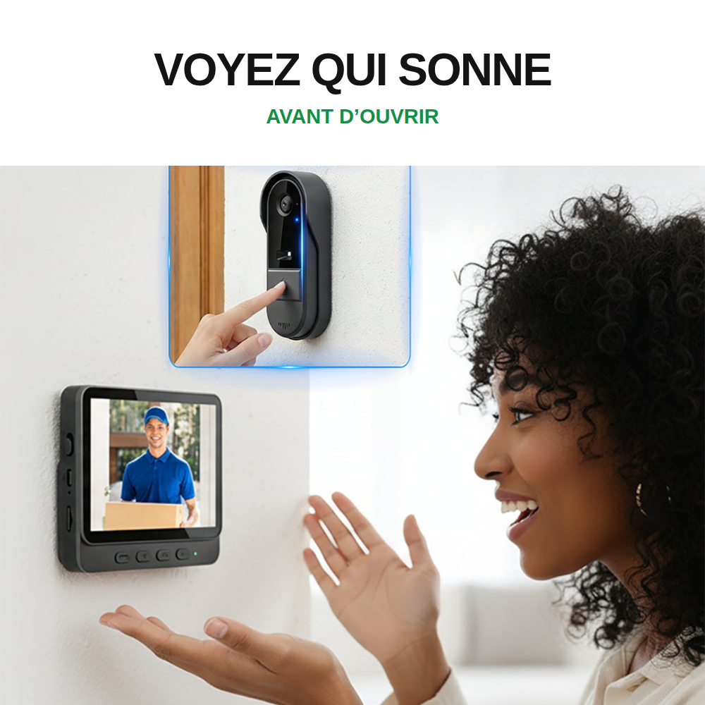 PorteVue — voyez qui sonne avant d’ouvrir